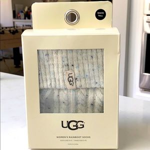 NWT Women UGG Rainboot socks